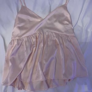 lizard thicket satin top